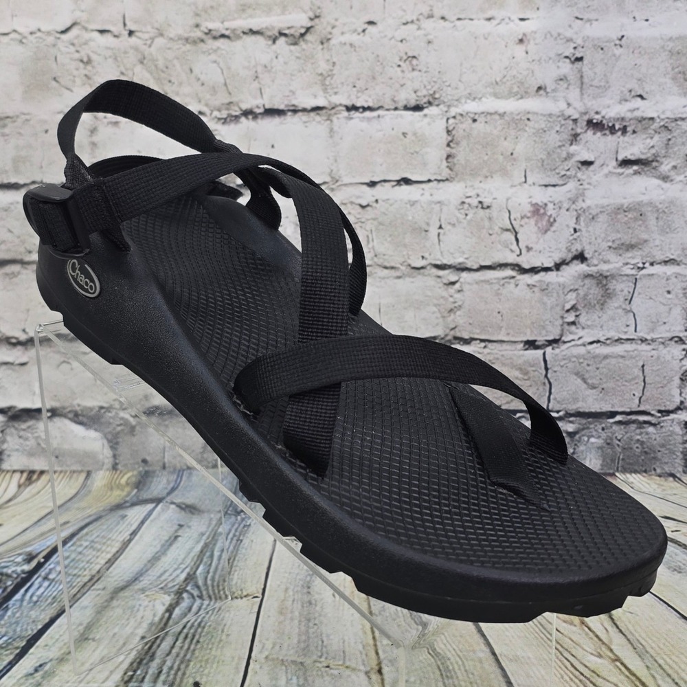 Chaco Z/2 Yampa Sandals Mens 14 Black Vibram Sole Sport Hiking Trail Water Shoes